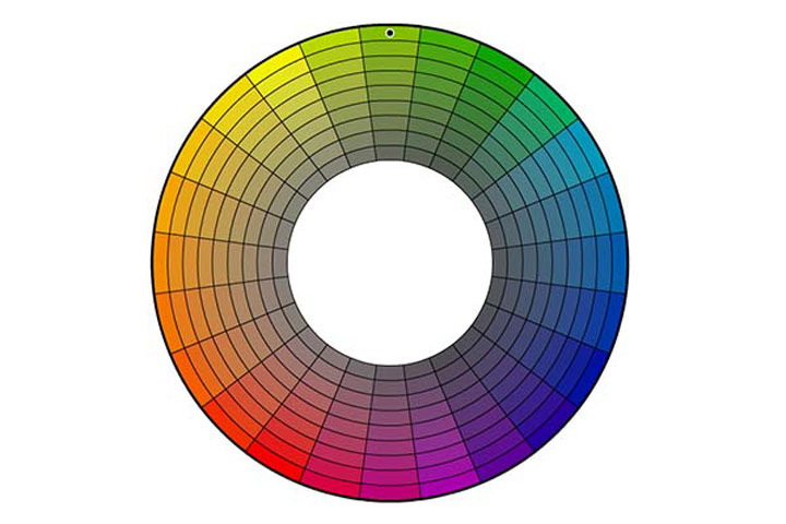 Цветовой круг для теней